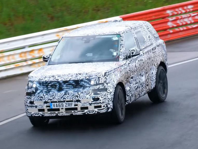 路虎全新揽胜谍照曝光 换搭宝马V8引擎/下半年亮相-图1