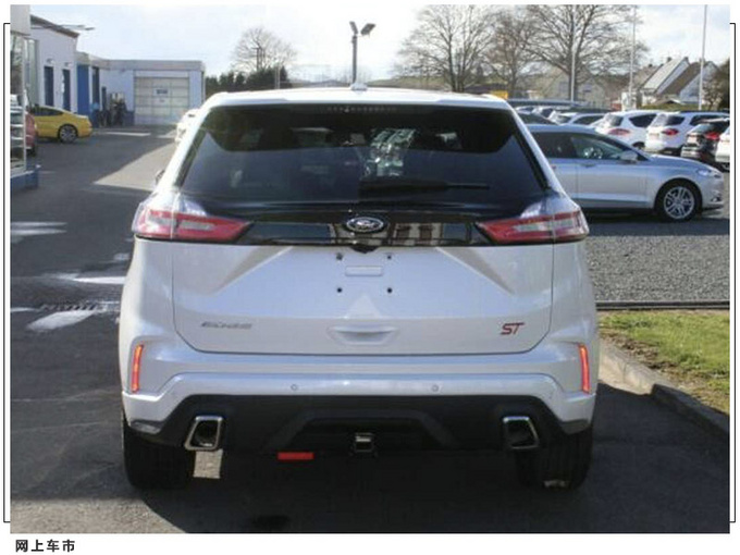 福特锐界ST实拍曝光 搭2.7T V6/配双出梯形排气-图4