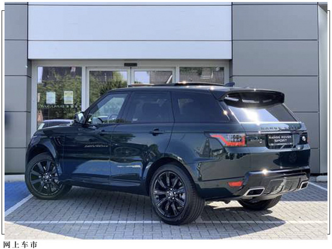 路虎揽胜运动版海外实拍 双色拼接内饰/搭轻混动力-图3
