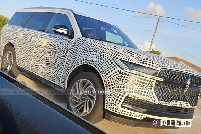 林肯全新领航员曝光年底前首发/升级48英寸超大屏-图2
