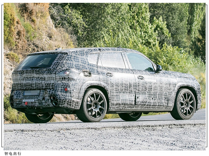 宝马X8最新谍照图配分体式头灯/全系搭四轮驱动-图5