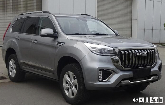 哈弗新款H9实拍曝光 前脸大改更霸气-尺寸增加-图1