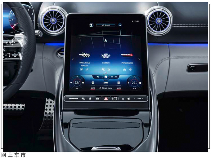 奔驰新车内饰发布内配超大触屏/中国设计师打造-图4