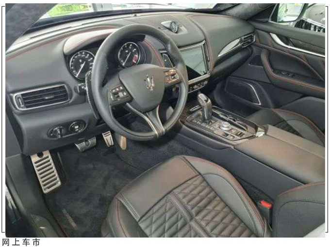玛莎拉蒂Levante海外实拍搭3.8T V8内饰超豪华-图5