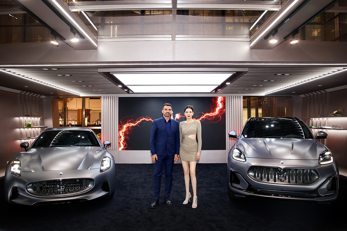 瑪莎拉蒂Folgore純電系列車型登陸上海多維詮釋潮流型格-圖1