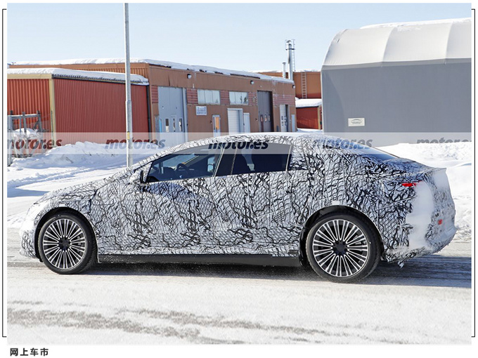 奔驰全新EQE谍照造型酷似CLS/9月全球首发-图5