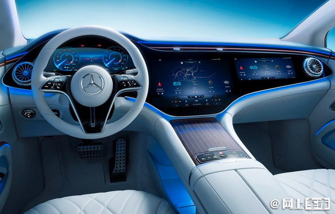 奔驰EQS国内路试谍照续航800km 下半年上市-图4