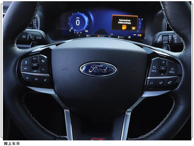 福特全新探险者ST实拍搭3.0T/科技配置大幅提升-图11