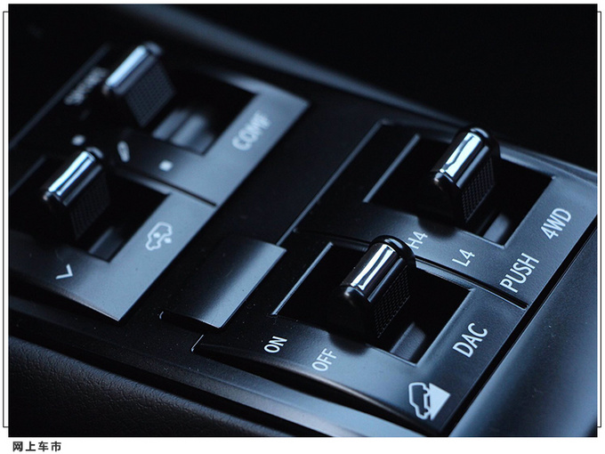 雷克萨斯小号LX570实拍搭4.6L/三排六座布局-图9