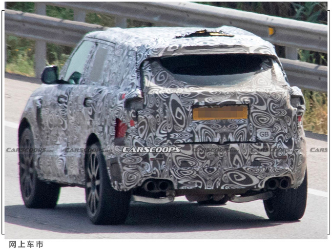 路虎全新揽胜运动SVR谍照搭宝马4.4T/年底亮相-图5