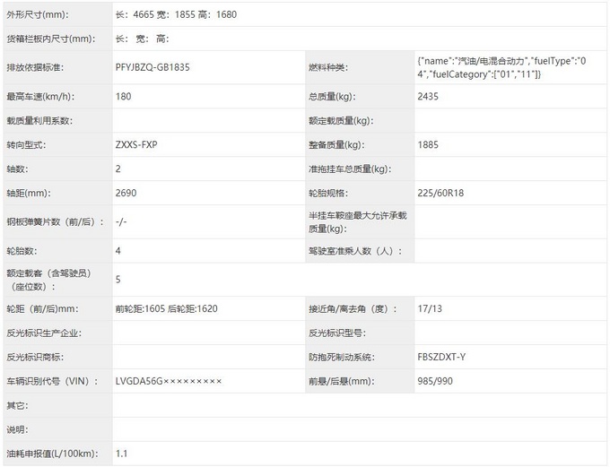 广汽丰田威兰达增插混版车型每公里油费仅6分钱-图5