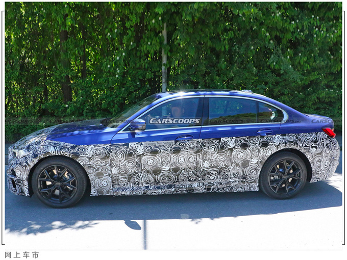 宝马3系纯电版路试曝光iX3同款动力/或国产开售-图4