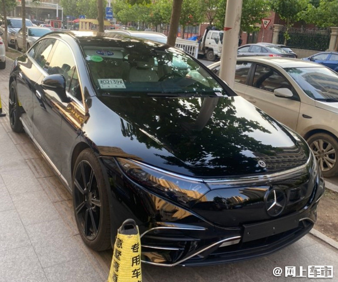 奔驰EQS国内路试谍照续航800km 下半年上市-图1