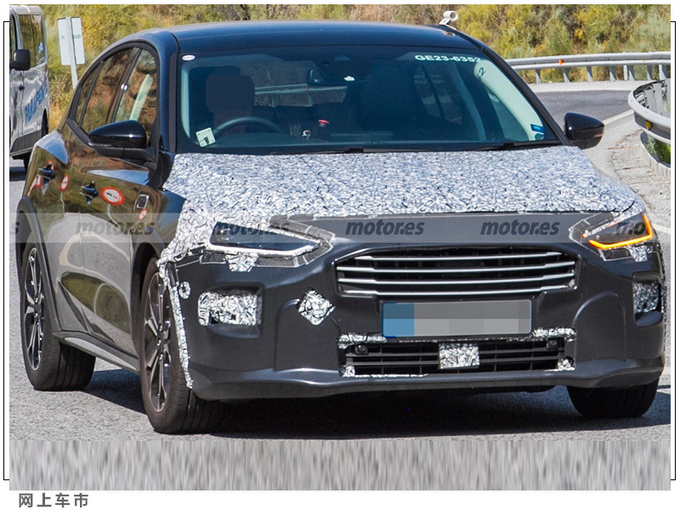 福特新款福克斯路试曝光推混动车型/外观升级-图2