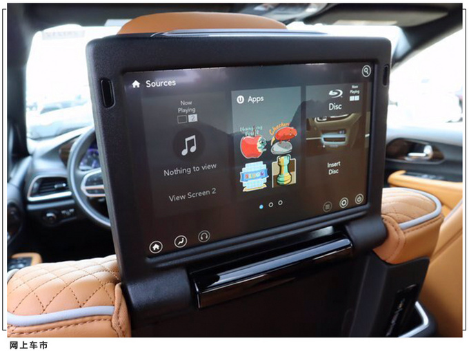 克莱斯勒大捷龙实拍曝光 换新前脸/后排带娱乐系统-图5