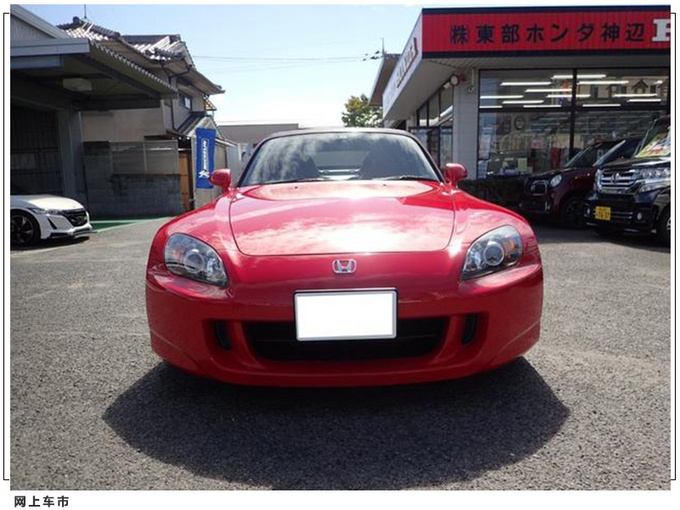 本田双门跑车S2000实拍搭2.0L引擎/配数字仪表盘-图2