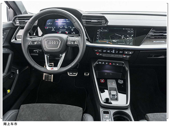 奥迪全新一代S3实拍搭2.0T引擎/内配智能座舱-图6