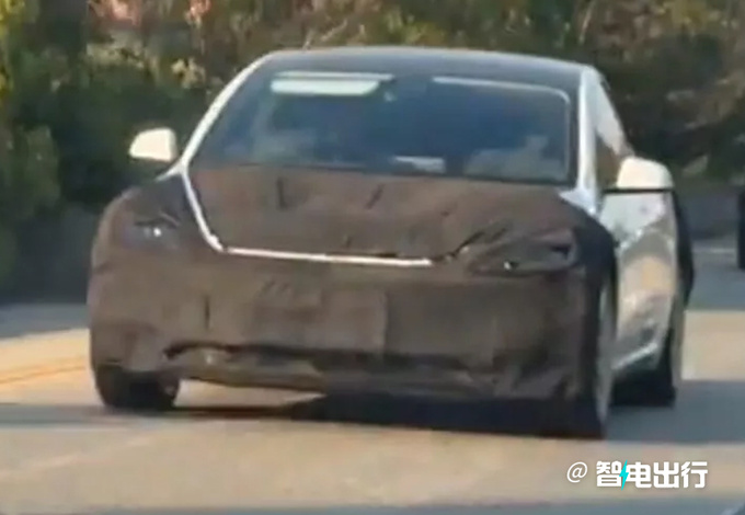 特斯拉新款Model 3即将亮相竞争比亚迪海豹-图4
