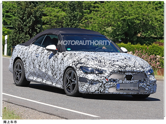 奔驰全新敞篷跑车CLE曝光搭1.5T引擎/明年发布-图3