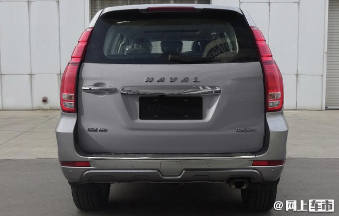 哈弗新款H9实拍曝光 前脸大改更霸气-尺寸增加-图2