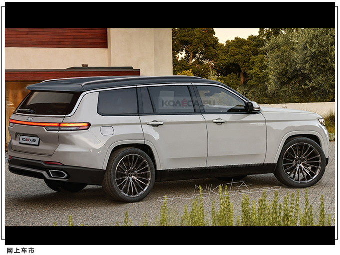 Jeep全新大切诺基渲染图曝光将保留高性能版本-图2