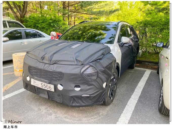 起亚全新一代狮跑谍照前脸酷似K5/换搭曲面屏-图6