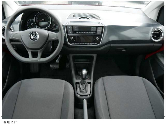 大众e-up实拍配赛车风格座椅/续航超200公里-图5