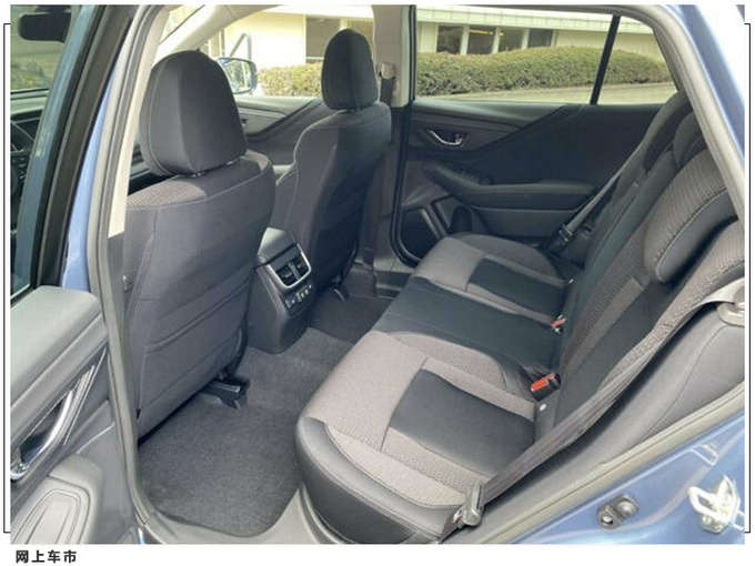 斯巴鲁新款傲虎实拍曝光 搭2.5L/配大尺寸中控屏-图8