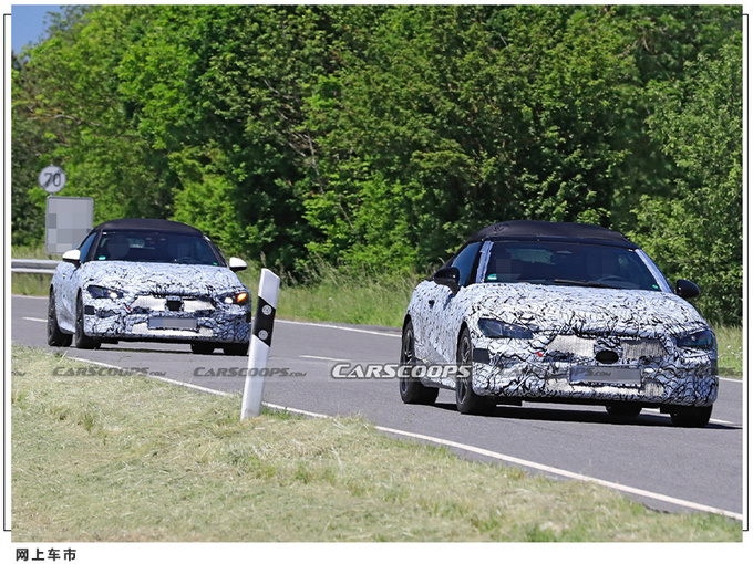 奔驰C级新车型现身纽北搭2.0T/敞篷设计更吸睛-图2