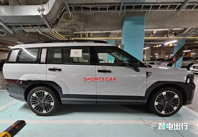 现代版路虎卫士街拍尺寸加长/动力超途观L-图2