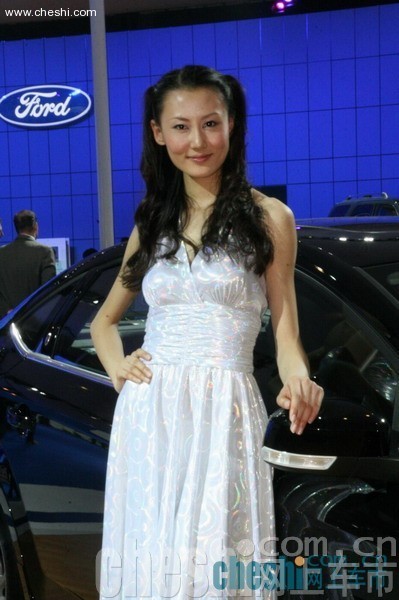 07上海车展美女车模