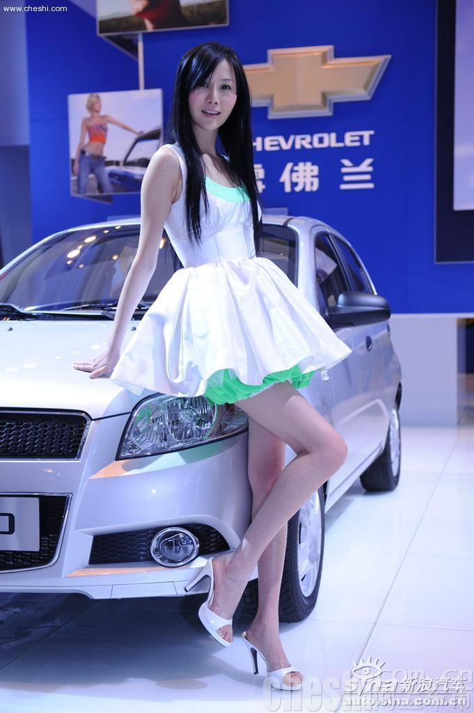 07上海车展美女车模