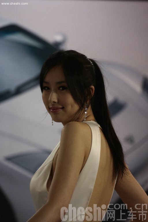 07上海车展美女车模