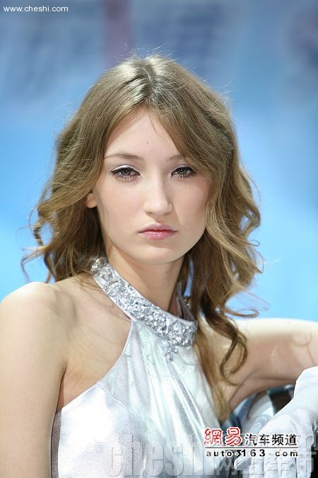 07上海车展美女车模