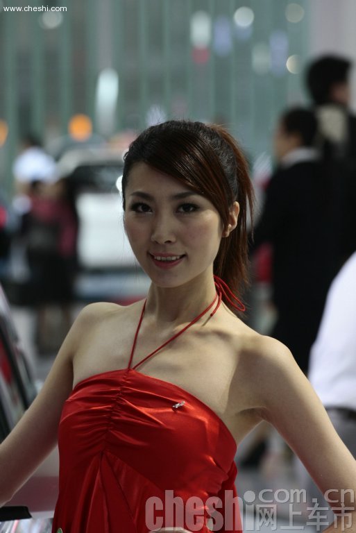 07上海车展美女车模