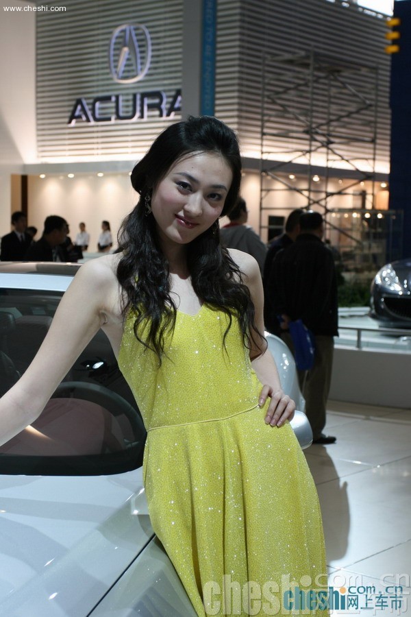 07上海车展美女车模