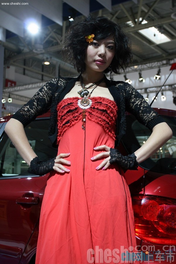 07上海车展美女车模