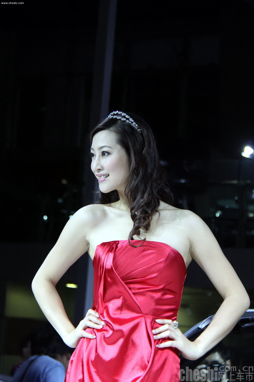 保时捷知性美女
