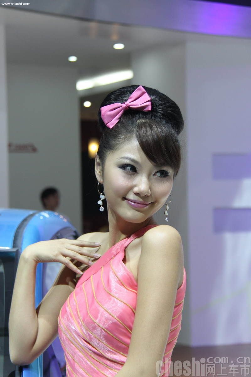 车展最美车模