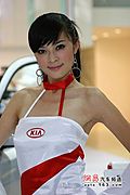 07上海车展美女车模