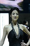 07上海车展美女车模