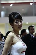 07上海车展美女车模