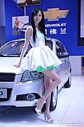 07上海车展美女车模