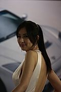 07上海车展美女车模