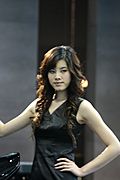 07上海车展美女车模