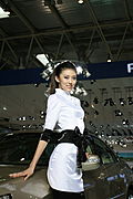 07上海车展美女车模