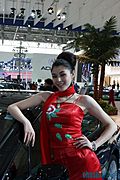 07上海车展美女车模