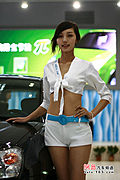 07上海车展美女车模