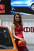 07上海车展美女车模