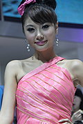 车展最美车模
